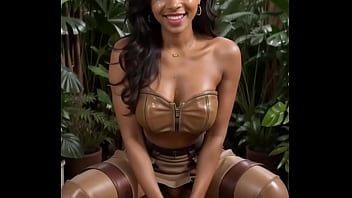 Preview 4 of Tube Guy Milf - A Beautiful Plant - AI Illustrated Leather Porn Dream