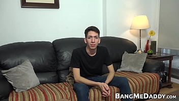 Preview 1 of 85 Tits Bdsm - Older gay sucks young cock before getting bareback railed