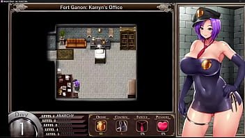 Preview 1 of Hq Porn Hh - Karryns Prison Part 1 Handjobs and Cumshots,  Sexy Warden Hentai Game