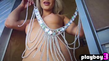 Preview 4 of 12jon - Beautiful blonde Emma Hix shows her amazing boobs after passion striptease action