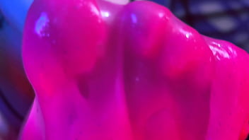 Preview 4 of Mily Ci - Hottie Babes Playing Footsies   Messy Foot Play