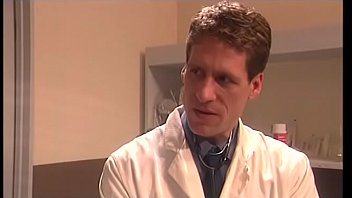 Preview 1 of Sasha Strang - Horny head of nephrology department scored attractive nurse with raven hair Belladonna to do it in his office