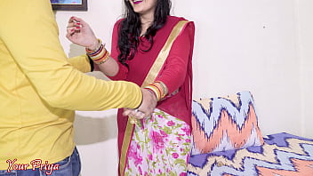 Preview 2 of Retro Sikis - Desi bhabhi hard anal fucked after deep blowjob. Hindi sex video