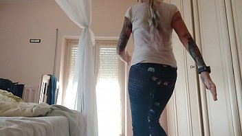 Preview 2 of Saas Sex Inden - sweaty and satisfied! here is my gym session