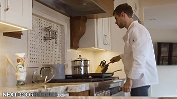 Preview 1 of Three Weeks - Servant Can&#039_t Cook So He Fucks For His Job - NextDoorBuddies