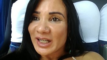 Preview 2 of Ann Rides It Hard - Tes&atilde_o bateu no bus&atilde_o indo pra SP,  e Bianca foi tocar sua flauta,  novamente. Veja mais em XV Red.