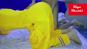 Preview 1 of Xxx Ardaya - पिले सूट में क्या मस्त दिखती हो भाभी जी आज तो मन कर रहा हे ,  ले लो देवर जी