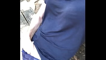 Preview 2 of Julia Ann Emotion - Diaper femboy in public