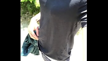 Preview 3 of Julia Ann Emotion - Diaper femboy in public