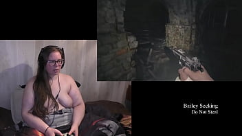 Preview 3 of Missionary Position Imposible - Naked Resident Evil Village Play Through part 3