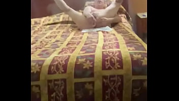 Preview 1 of Augast Tyloer - Ass stretching with bottle in Cuckold ass