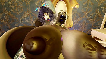 Preview 2 of Fight Vaginace - Shanna and Mystral enjoy time together