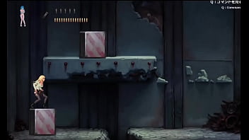 Preview 1 of Hairy Fun - Hentai Game &quot_Parasite in city&quot_ sexy blonde girl. Commented Gameplay