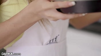 Preview 1 of Blowjob Art Hd - DarkX - Horny Blondes Bounce On Isiah&#039_s Big Black Cock!
