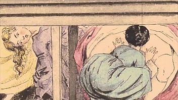 Preview 2 of Xxx Girls Bear Bar - vintage erotic drawings