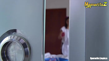 Preview 1 of China Dar Sex - MAMACITAZ - (Ariana Fuentes,  Pedro Nel) - Naughty Latina Maid Seduced By Her Bosses Big Cock