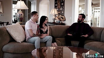 Preview 2 of Real Rapyasli - Nasty gold digger Anna de Ville anal fucked by fiance and father in law