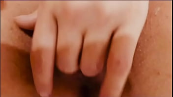Preview 3 of Compo Me - I used the cum he ejaculated on my hairy pussy to masturbate