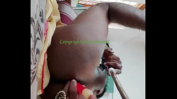 Preview 3 of Last Time - Indian sexy crossdresser Lara D&#039_Souza saree video part 2