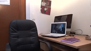 Preview 1 of Angel New Orleans Sexy Bitch - Pretty brunette student with small tits gets sodomized in her office MF200415 1