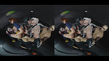 Preview 3 of Sreelanka Xxx Hd Download - 1M5W Gotham On Bridge BlackCat Catwoman BlackCanary BatGirl HarleyQuinn BatGirl CUNNILINGUS Gang Bang Pussy On Dick Oral Sex CumShot