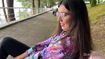Preview 1 of Skinny Pov Style - Picked up a cutie on the street,  fucked and cum on her glasses