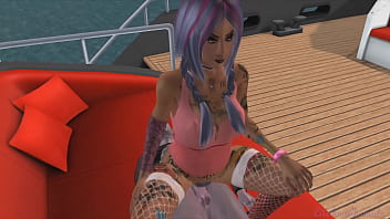 Preview 2 of Sado Maso Femdom - The klub 17 - Cassie in the sea Full video