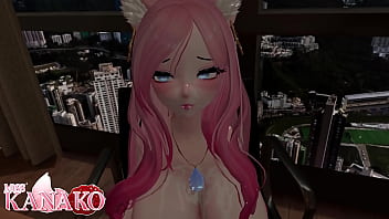 Preview 2 of Lisa In Law - I BOUNCE and BEG for more of your CUM!!! CATGIRL gets COVERED in CUM!!!!