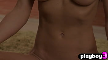 Preview 2 of Anal Natasha Malkova - Curly brunette babe Joshua Tree enjoyed hot yoga and prepared herself for sex