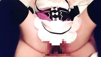 Preview 2 of Meiko Asian Bj And Deepanal - 【素人ハメ撮り】メイド（レム）コスプレのセフレと中出しセックス