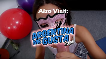 Preview 4 of Sabrinaskype Cam - Amateur Latina Deepthroating Really Deep and Getting Fucked! Lovely Babe!