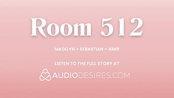 Preview 4 of Behind Desperate - My first threesome: shared between my husband and other [audio porn]