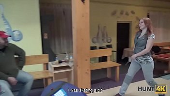 Preview 1 of Plane Airhostress - HUNT4K. When dude gets cash he forgets about all rules and sells GF