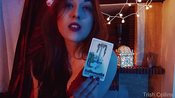 Preview 4 of Baisee Souale A La Chaine Viol E - ASMR JOI - The Tarot Game.