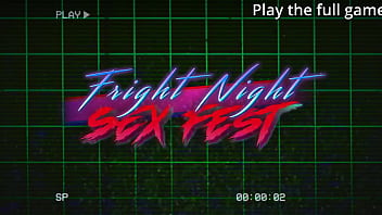 Preview 1 of Seher Dilova - Goth babes from horror games get rilled in hentai parody