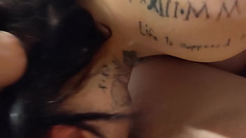 Preview 2 of 20 Xxxsay - Tatted chick swallows his cock