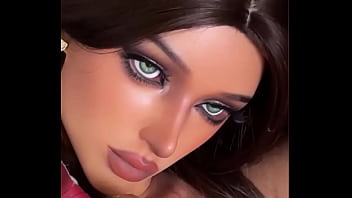 Preview 1 of Shemale Black Solo - Uloversdoll Sex Doll BDSM Porn