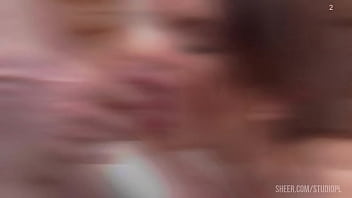 Preview 3 of Poo A - 14 Guys,  Charlotte Angie,  Bukkake,  Anal gangbang,  DP,  BBC,  Swallow,  Cum in Mouth
