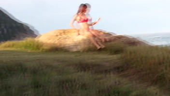 Preview 1 of Fuck Izzy Ja - Ruiva  em um ensaio Quentissimo- Karol Redxxx - Joy Cardozo