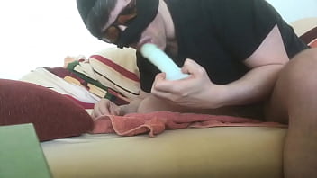 Preview 1 of Spikespen Japanese Mom 3gp - Taking my Dildo again,  dirty ass