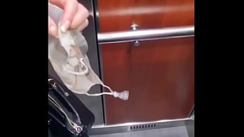 Preview 3 of Woman Mature Naked - CHEATING WIFE SUCKS STRANGERS BIG BLACK DICK IN ELEVATOR!