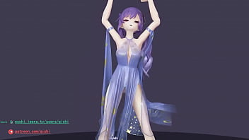 Preview 2 of Desij Sex Indian - MMD R18 keqingSISTAR  SHAKE IT