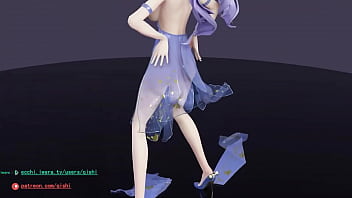 Preview 3 of Desij Sex Indian - MMD R18 keqingSISTAR  SHAKE IT