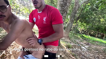 Preview 1 of Pee Fatish - COMI O NOVINHO ATR&Aacute_S DAS &Aacute_RVORES
