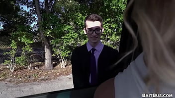 Preview 1 of Boobs Forplay - BUS - Straight Graduate (Alex Meyer) Gets Fucked By Wesley Woods
