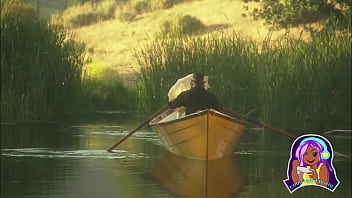 Preview 2 of Sexy Kissing Xnxx Video - Cytherea Takes a Cock Ride in a Canoe