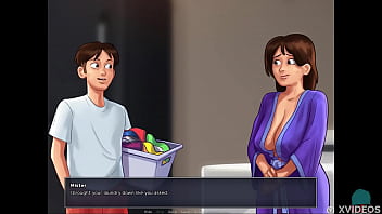 Preview 1 of Wife Blackd - SUMMERTIME SAGA #77 &bull_ The MILF is riding his dick hungrily