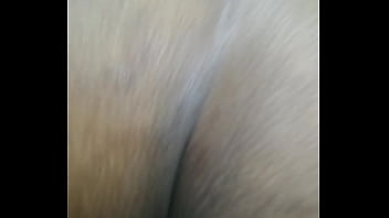 Preview 4 of Sawanna Stripping Naked Video - Juicy Lucy sticks a cum covered cock into her wet black pussy