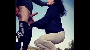 Preview 2 of Helpme Cum - Blowjob and doggy style on the road