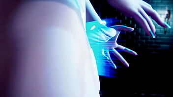 Preview 2 of Vaggina Suck - Dark Elf with huge Futa cock fucks slutty elf